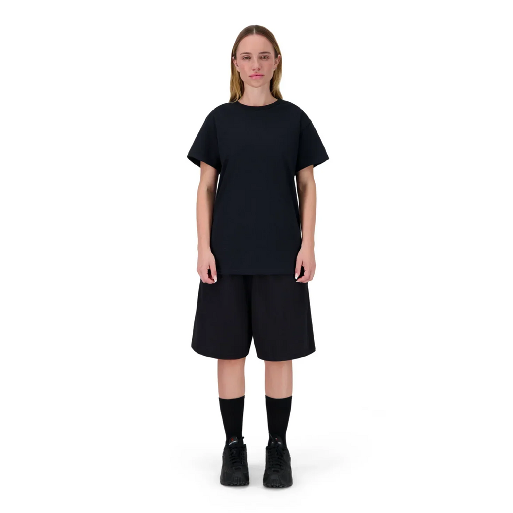 BLACK SHORTS + T-SHIRT SET